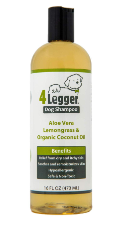 4 Legger Certified Organic Dog Shampoo