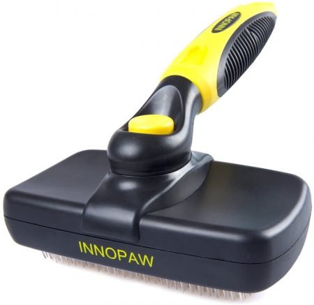 Innopaw Self Cleaning Slicker Brush for Pitbull Dogs