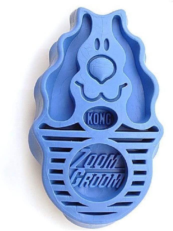 Zoom Groom Rubber Wet Or Dry Brush Large Dogs