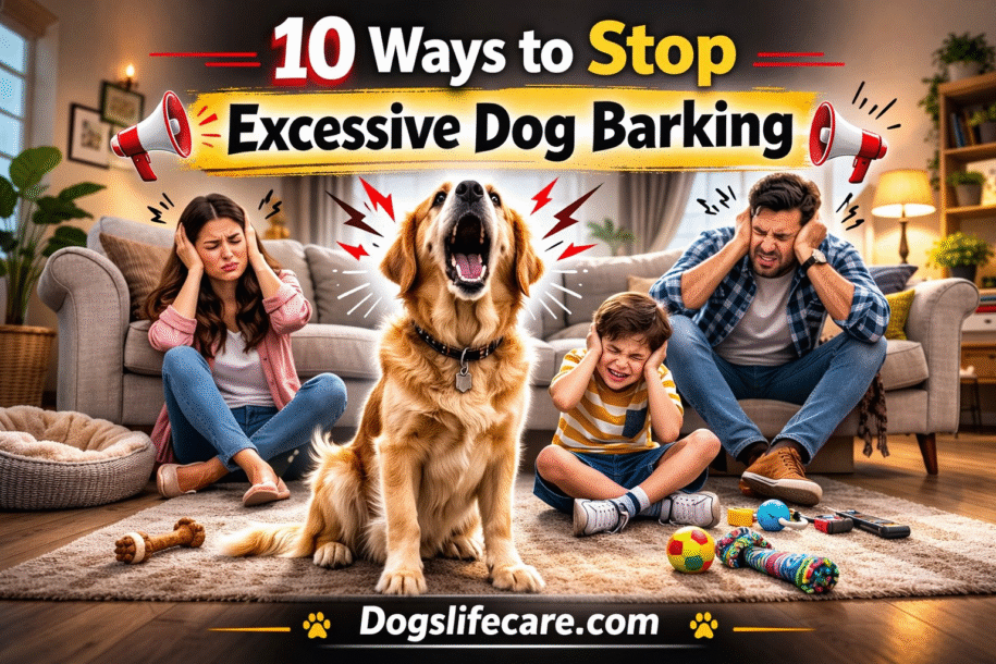 10 Ways to Stop Excessive Dog Barking
