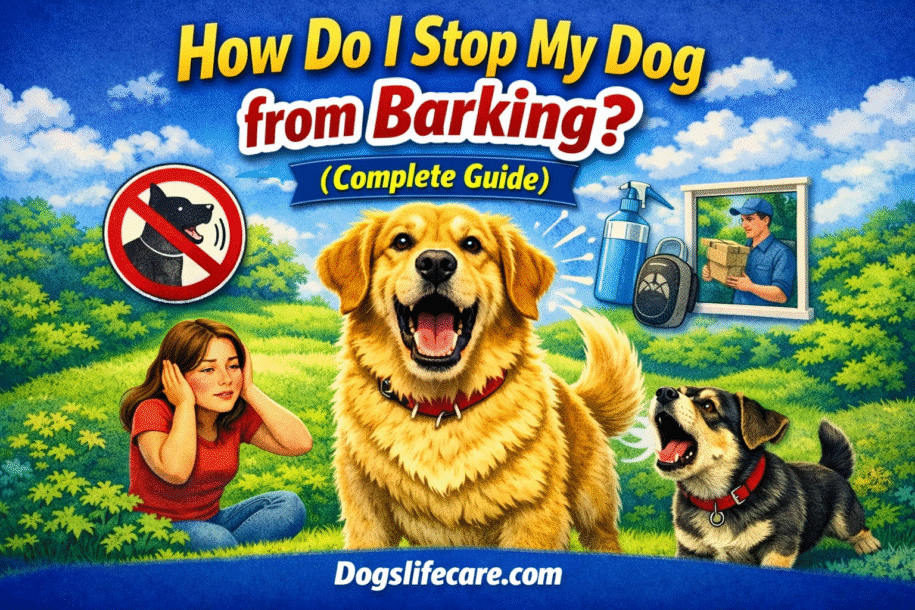 How Do I Stop My Dog from Barking? ( Complete Guide )