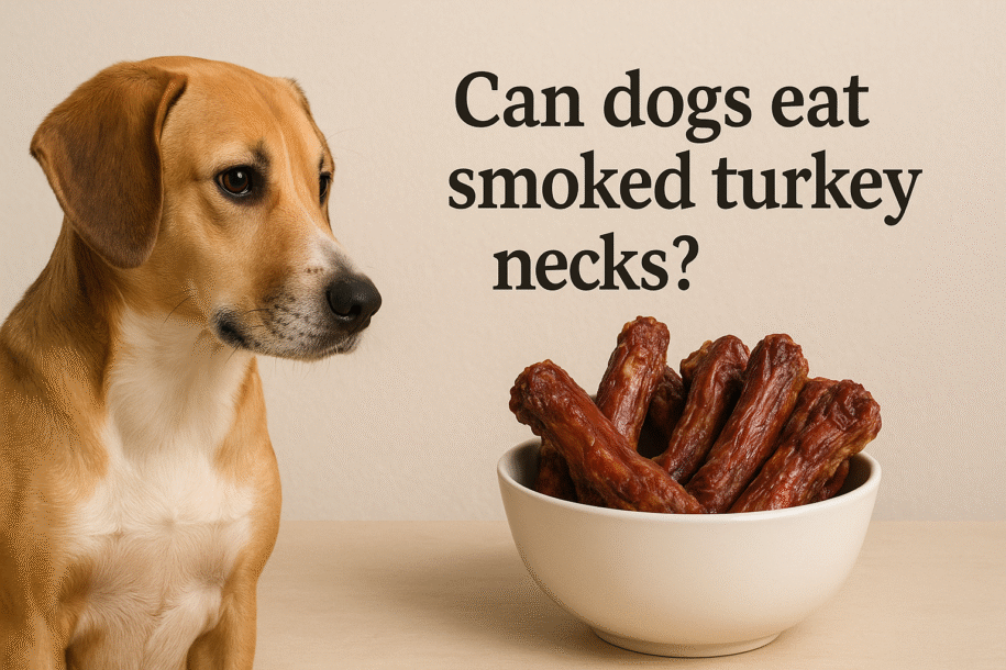 Can dogs eat smoked turkey necks?