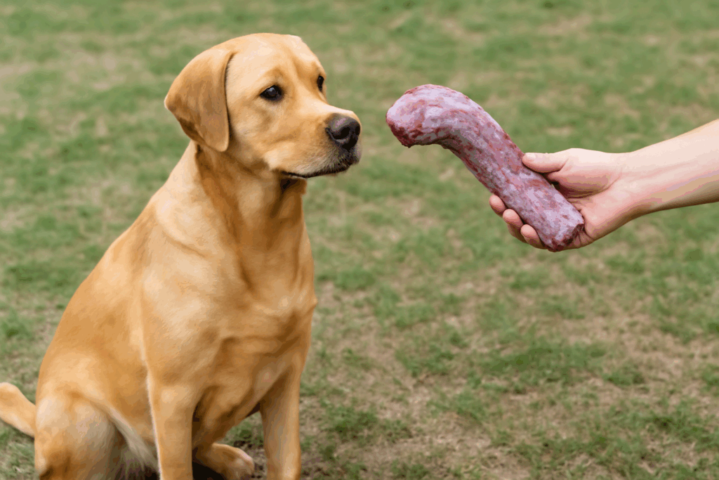Can dogs eat smoked neck bone meat?
