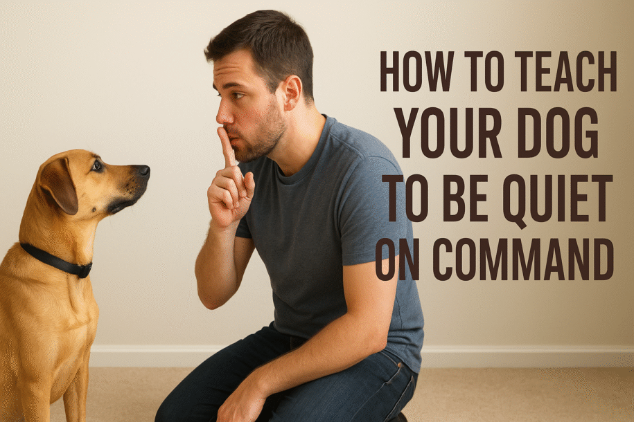 Silence Training: How to Teach Your Dog to Be Quiet on Command