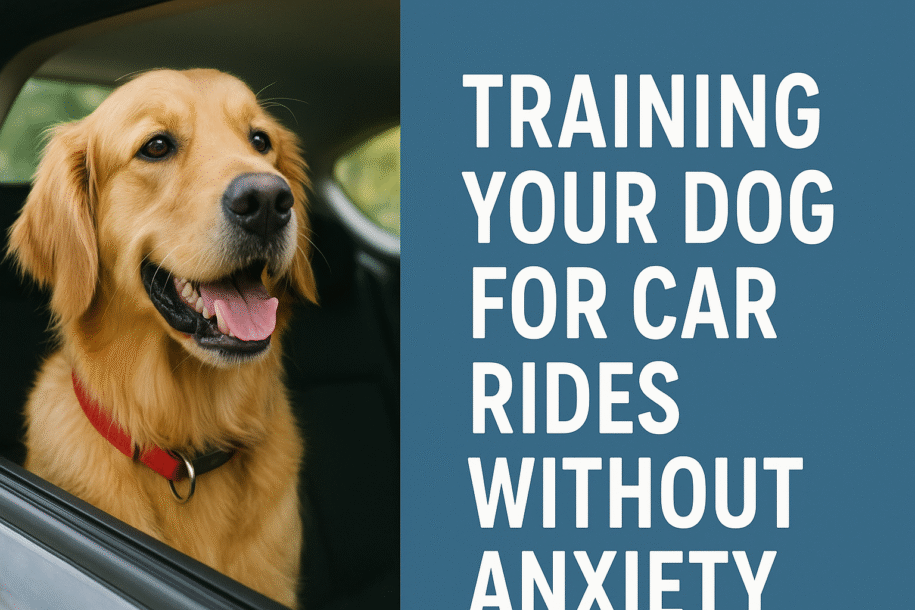 Training Your Dog for Car Rides Without Anxiety