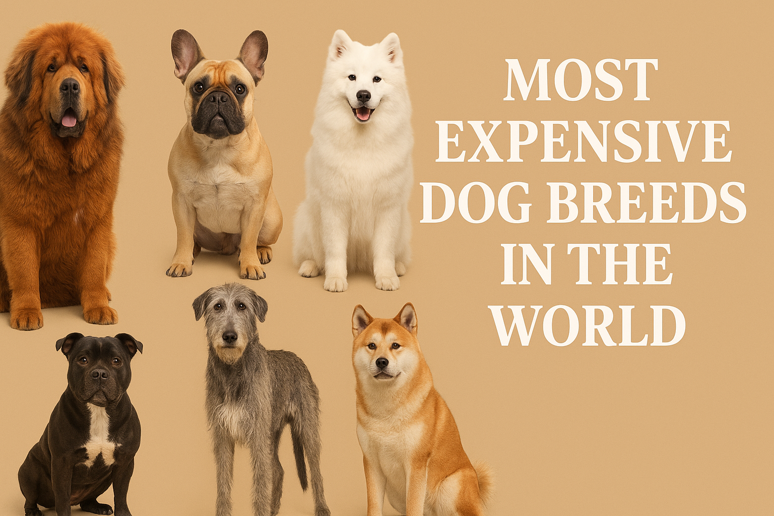 Most Expensive Dog Breeds in the World (2025)