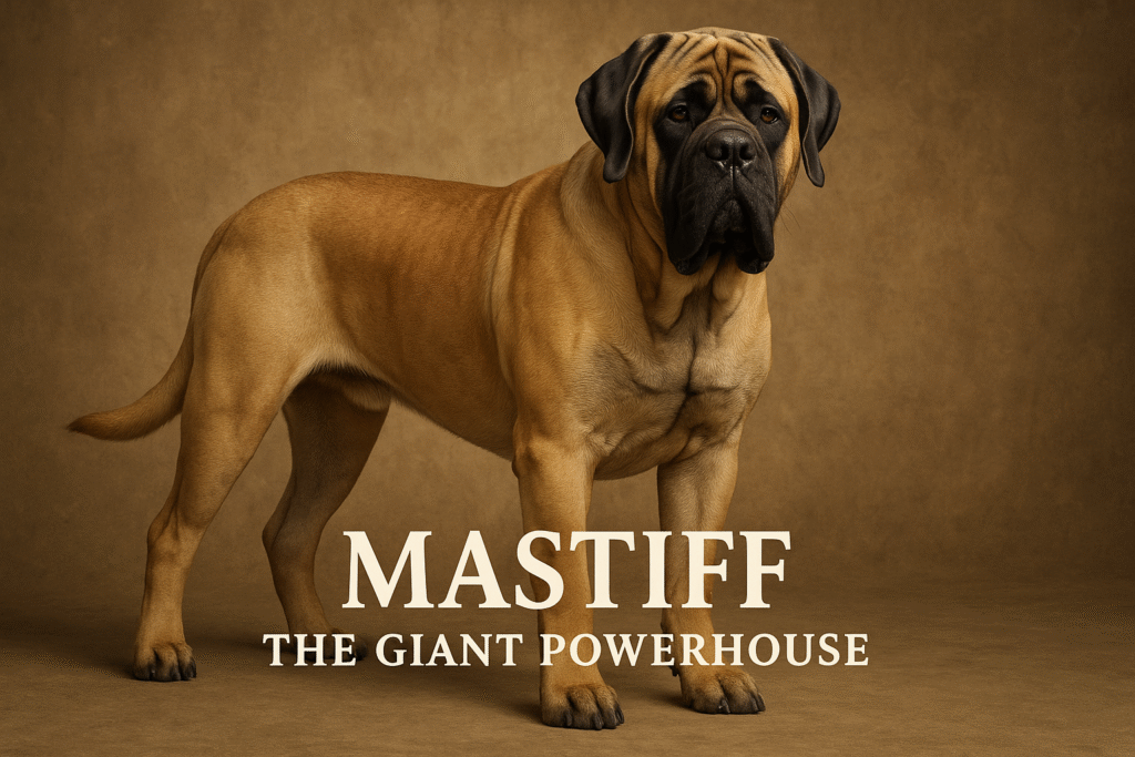 ChatGPT Image Oct 27 2025 10 22 31 AM 1 Mastiff – The Giant Powerhouse