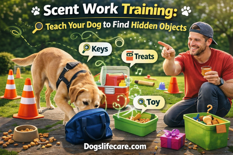 Scent Work Training: Teach Your Dog to Find Hidden Objects