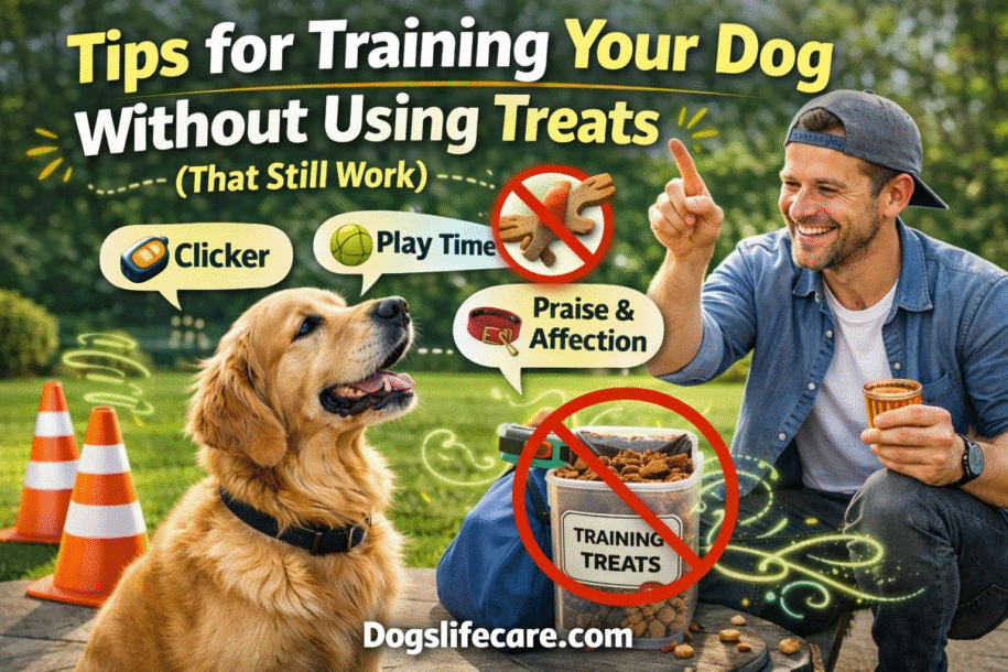 Tips for Training Your Dog Without Using Treats (That Still Work)