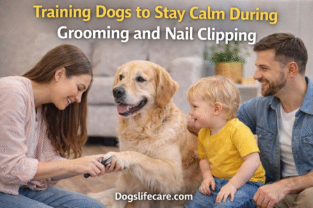 Training Dogs to Stay Calm During Grooming and Nail Clipping