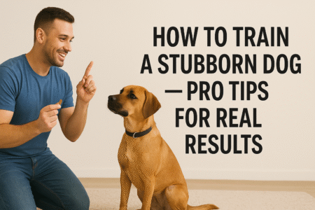 How to Train a Stubborn Dog: Expert Methods That Actually Work
