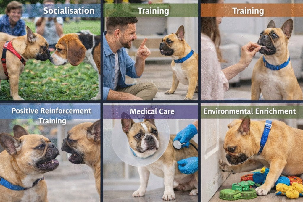 Manage Aggression in French Bulldogs Manage Aggression in French Bulldogs