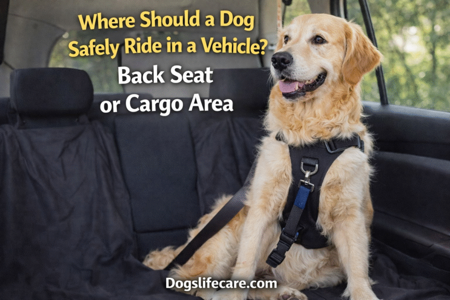 Where Should a Dog Safely Ride in a Vehicle? Back Seat or Cargo Area