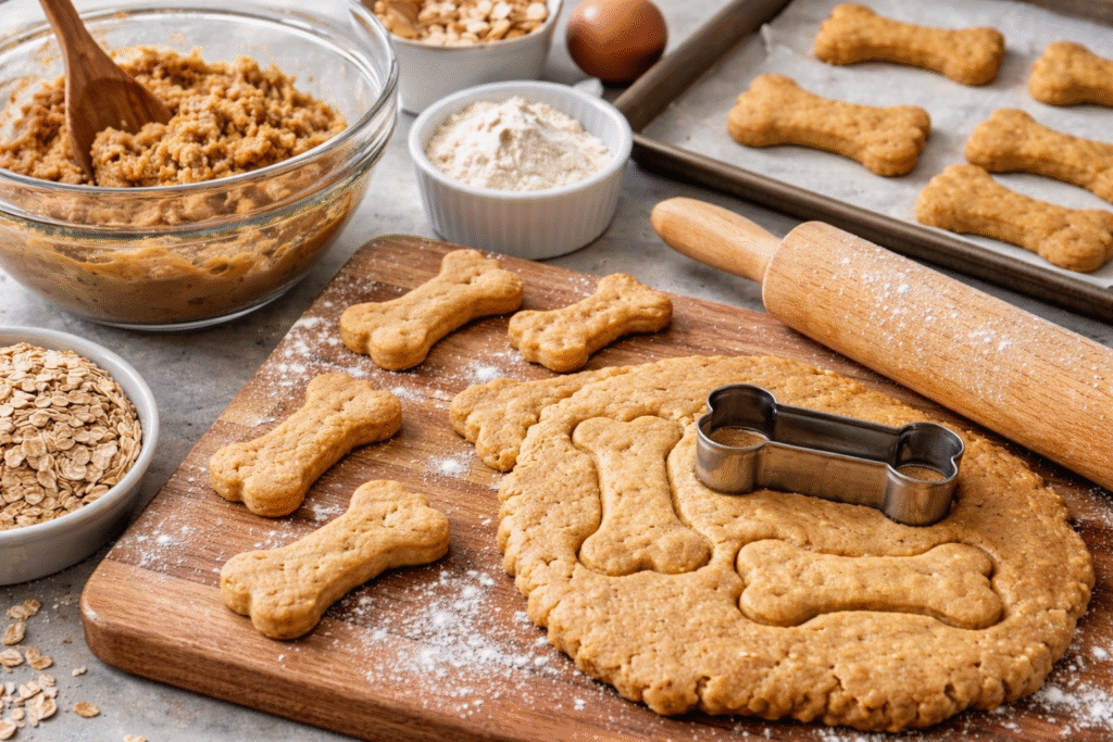 4 Ingredients Homemade Dog Treats
