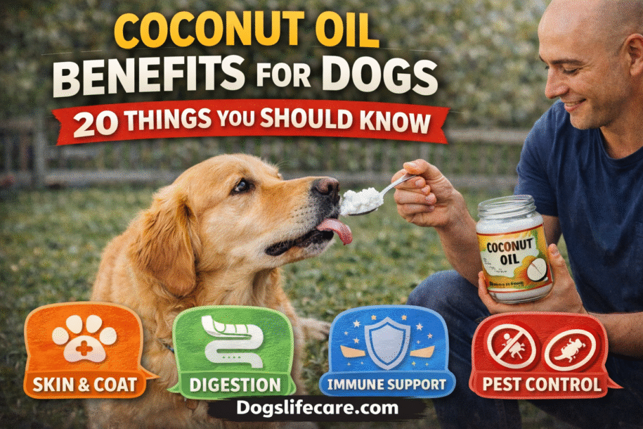 Coconut Oil Benefits for Dogs: 20 Things You Should Know