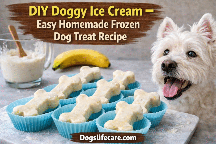 DIY Doggy Ice Cream – Easy Homemade Frozen Dog Treat Recipe