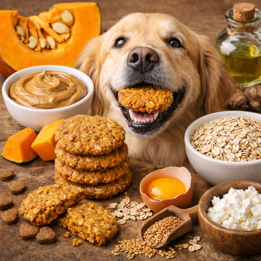 Health Benefits of Pumpkin and Oat Cookies for Dogs