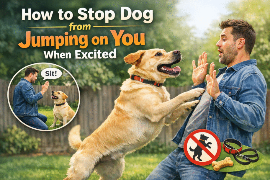 How to Stop Dog from Jumping on You When Excited: Proven Methods