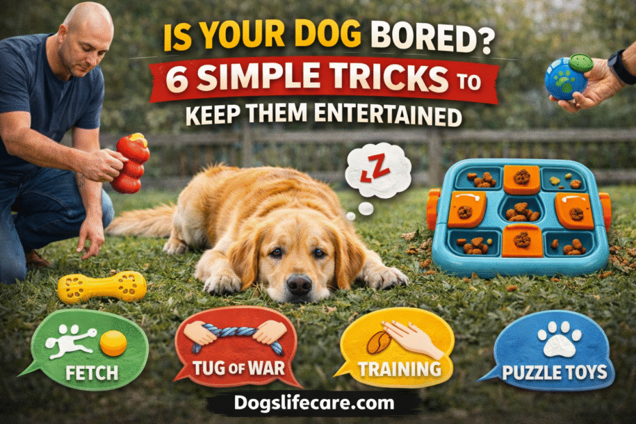 Is Your Dog Bored? 6 Simple Tricks to Keep Them Entertained