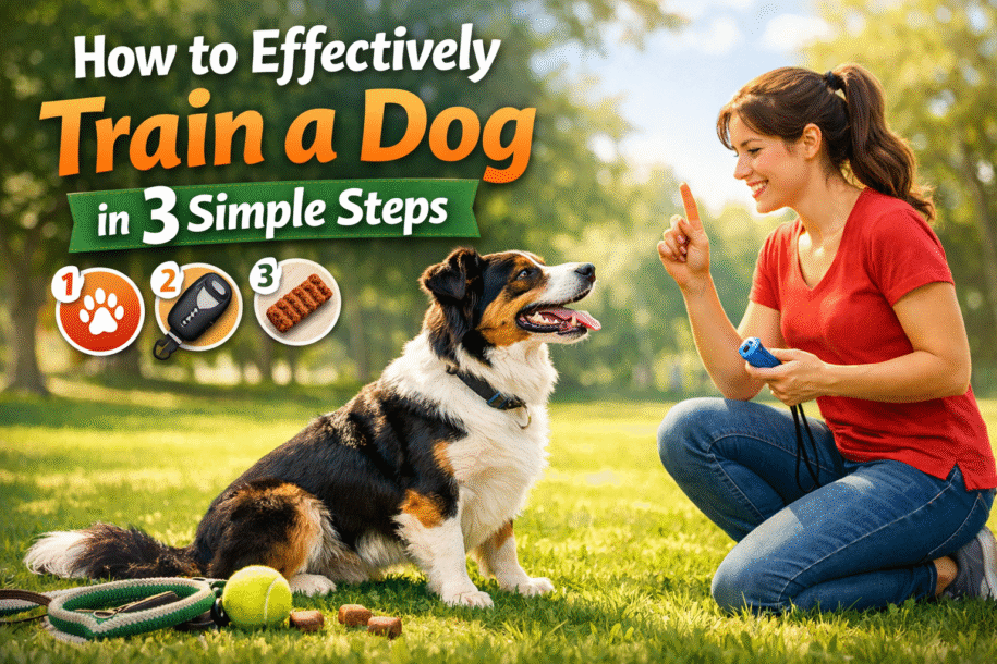 Effective Dog Training Every Owner Needs: What Actually Works in 3 Simple Steps