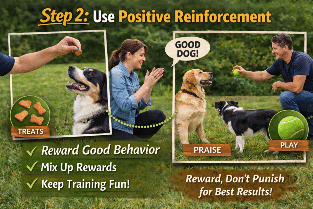 positive reinforcement dog