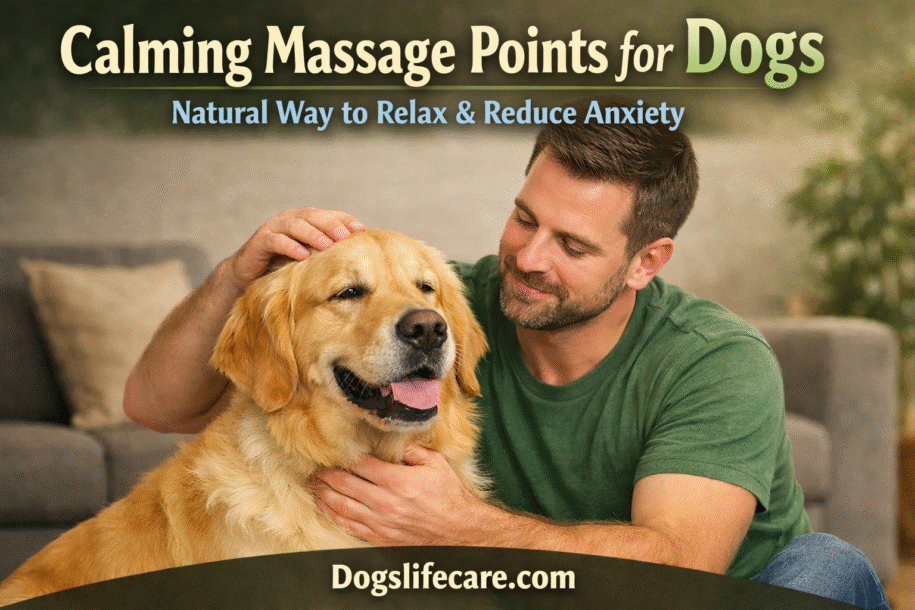 Calming Massage Points for Dogs – Natural Way to Relax & Reduce Anxiety