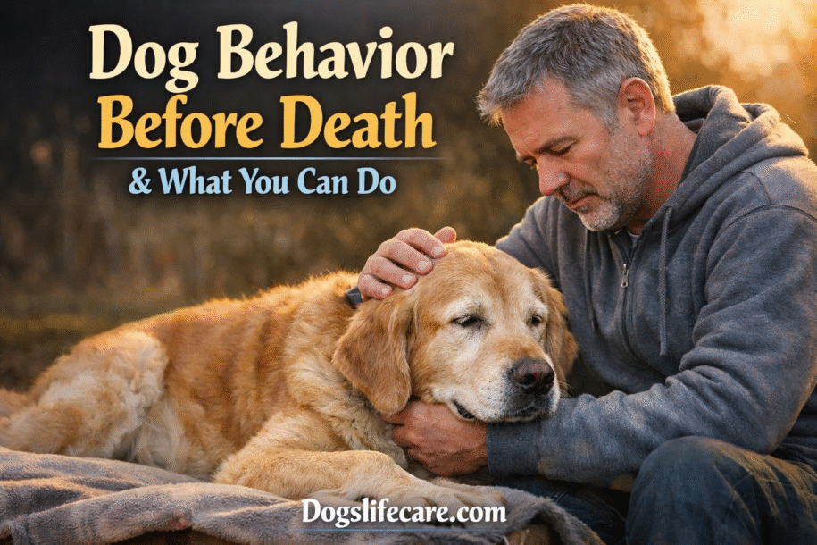 Dog Behavior Before Death & What You Can Do