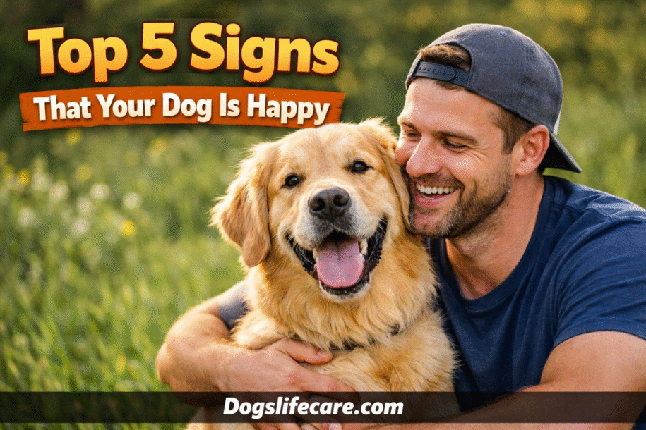 Top 5 Signs That Your Dog Is Happy