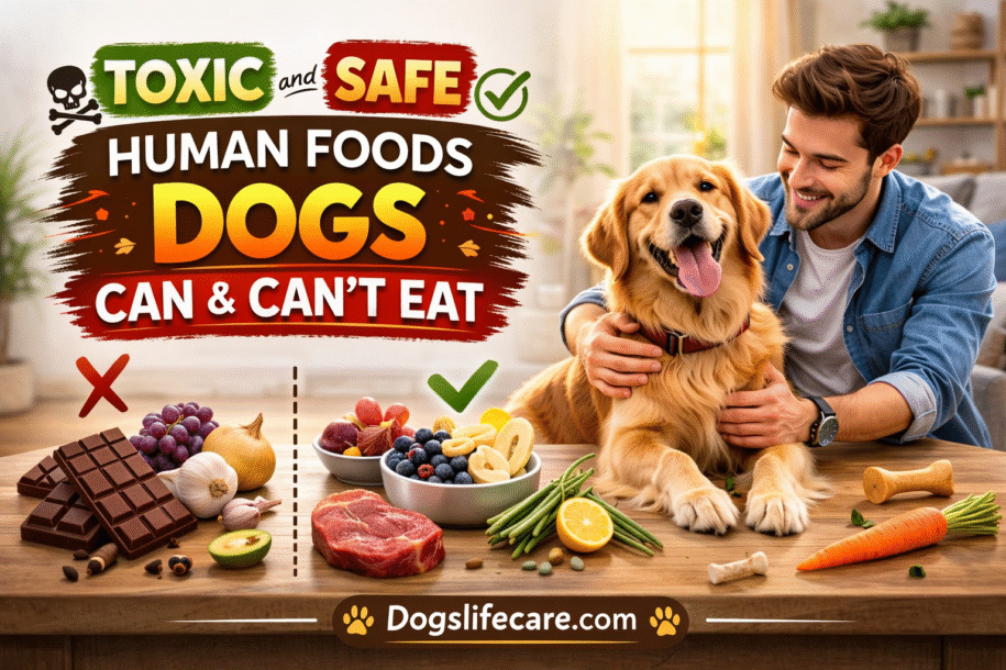 Toxic and Safe Human Foods Dogs Can & Can’t Eat